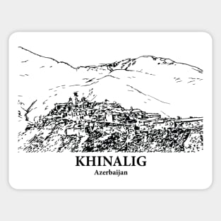 Khinalig - Azerbaijan Sticker